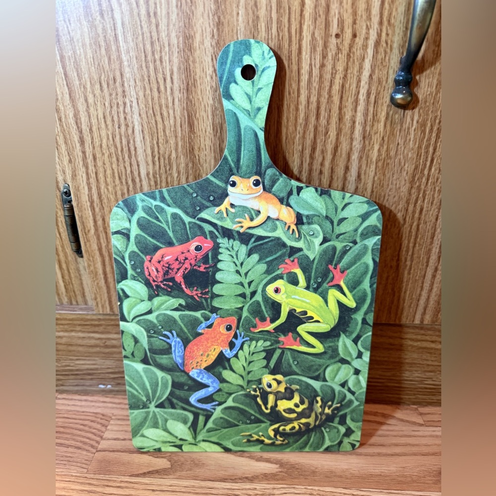 Vintage Frog Wilscombe Melamine Cutting Chopping Board